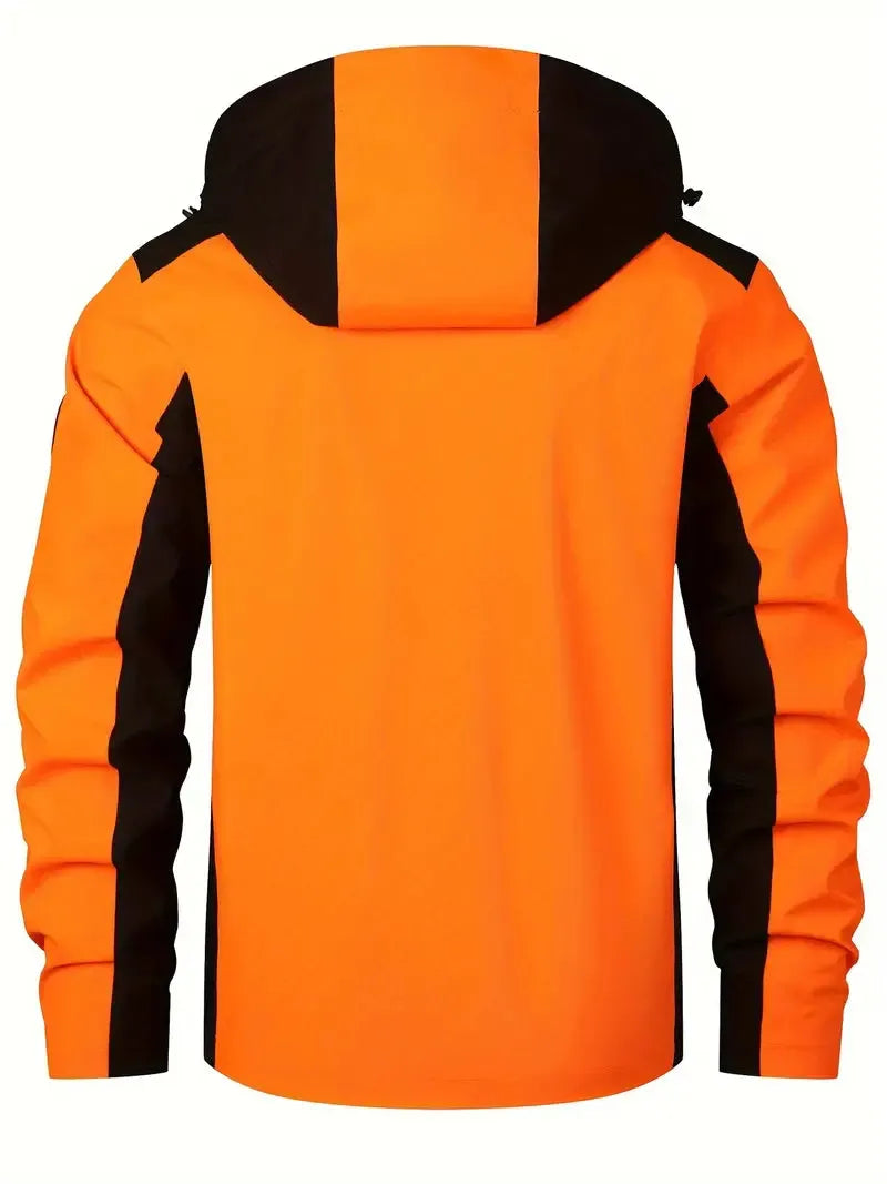 wasserdichte Outdoor-Jacke mit reflektierendem Design