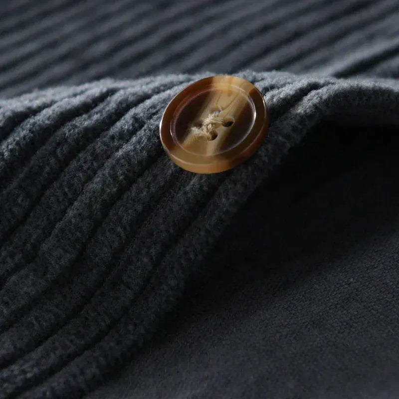 LÃ¤ssige Cordjacke FÃ¼r Herren