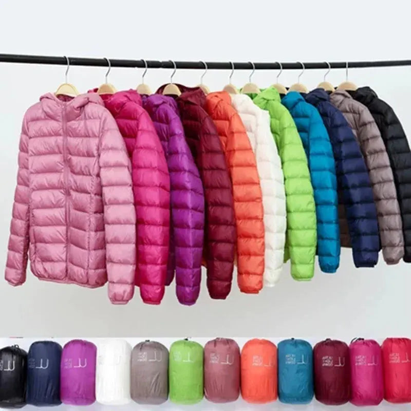 Ultraleichte Daunenjacke