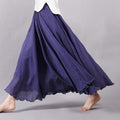 LÃ¤ssig fallender Boho Maxi Rock fÃ¼r Damen