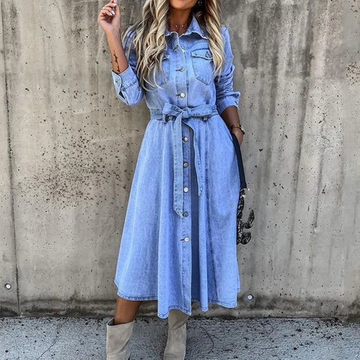 Heidi - Sommerkjole i denim