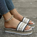 Wedge sandals