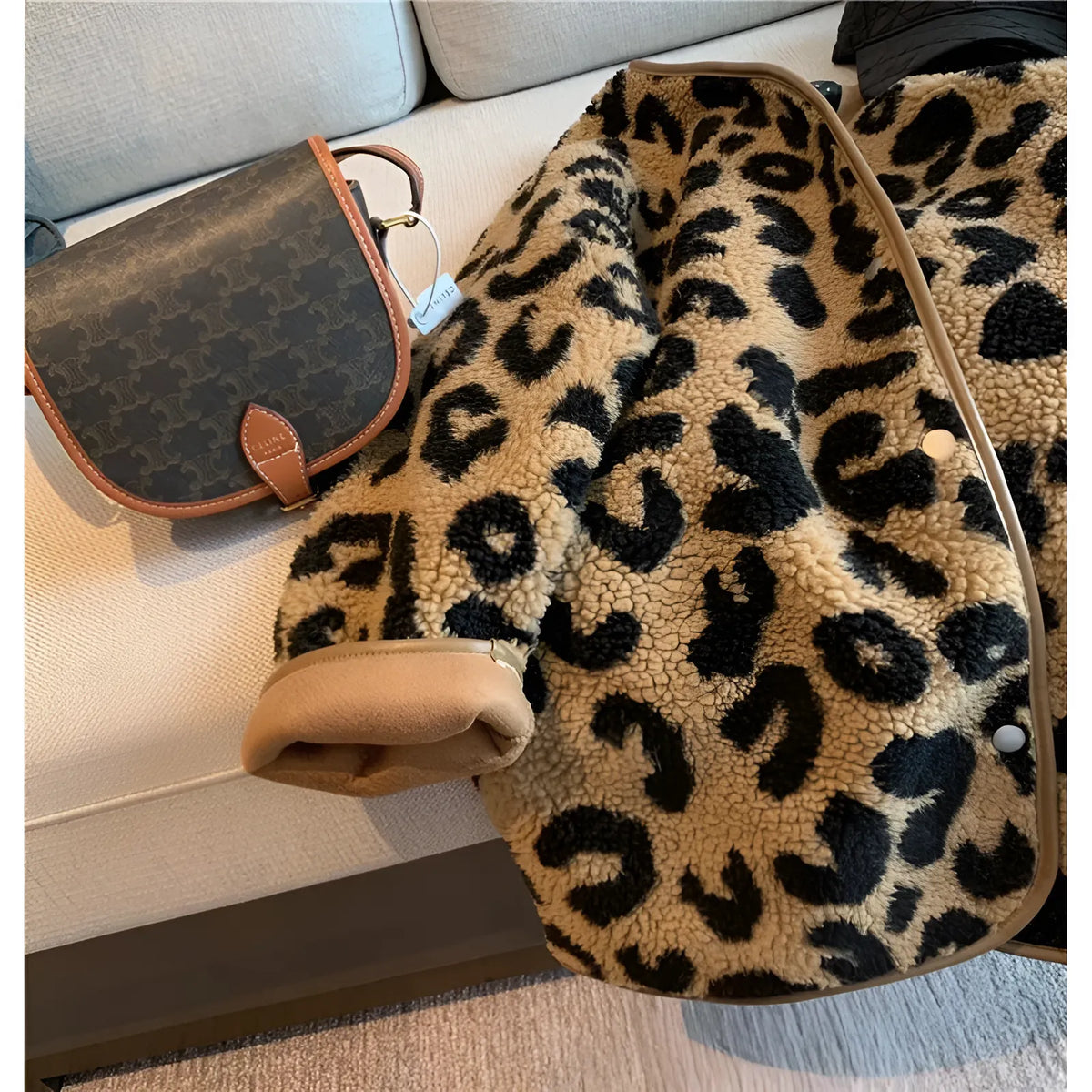 GemÃ¼tlicher & Schicker Leopardenmuster Mantel