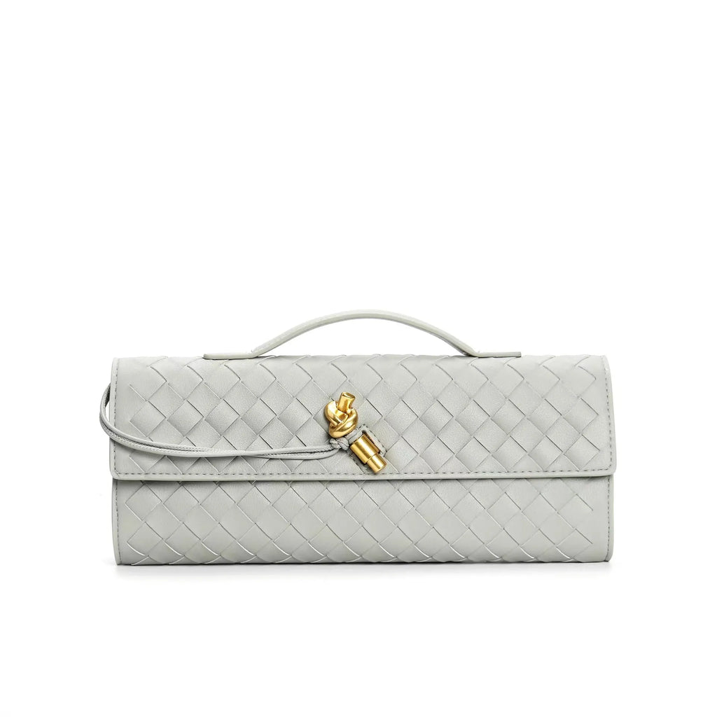 MAISA | Luxe Geweven Dames Tas Met Verfijnde Details - Chic & Stijlvol