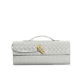 MAISA | Luxe Geweven Dames Tas Met Verfijnde Details - Chic & Stijlvol