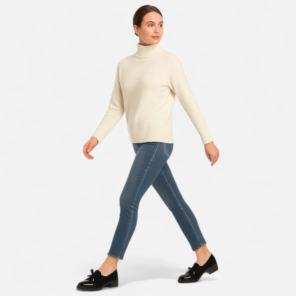 Retro Strik Loafers | Stijlvolle Instappers Met Chunky Hak