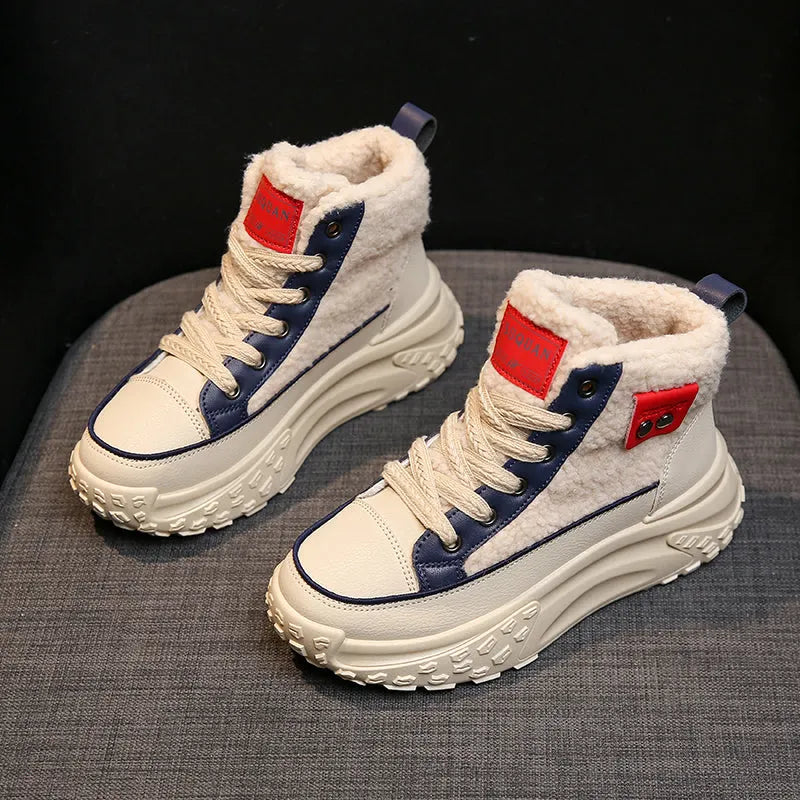 â€“ Wasserdichte PlÃ¼sch-Stiefeletten