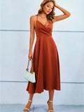 Stylisches Träger-Midi-Kleid