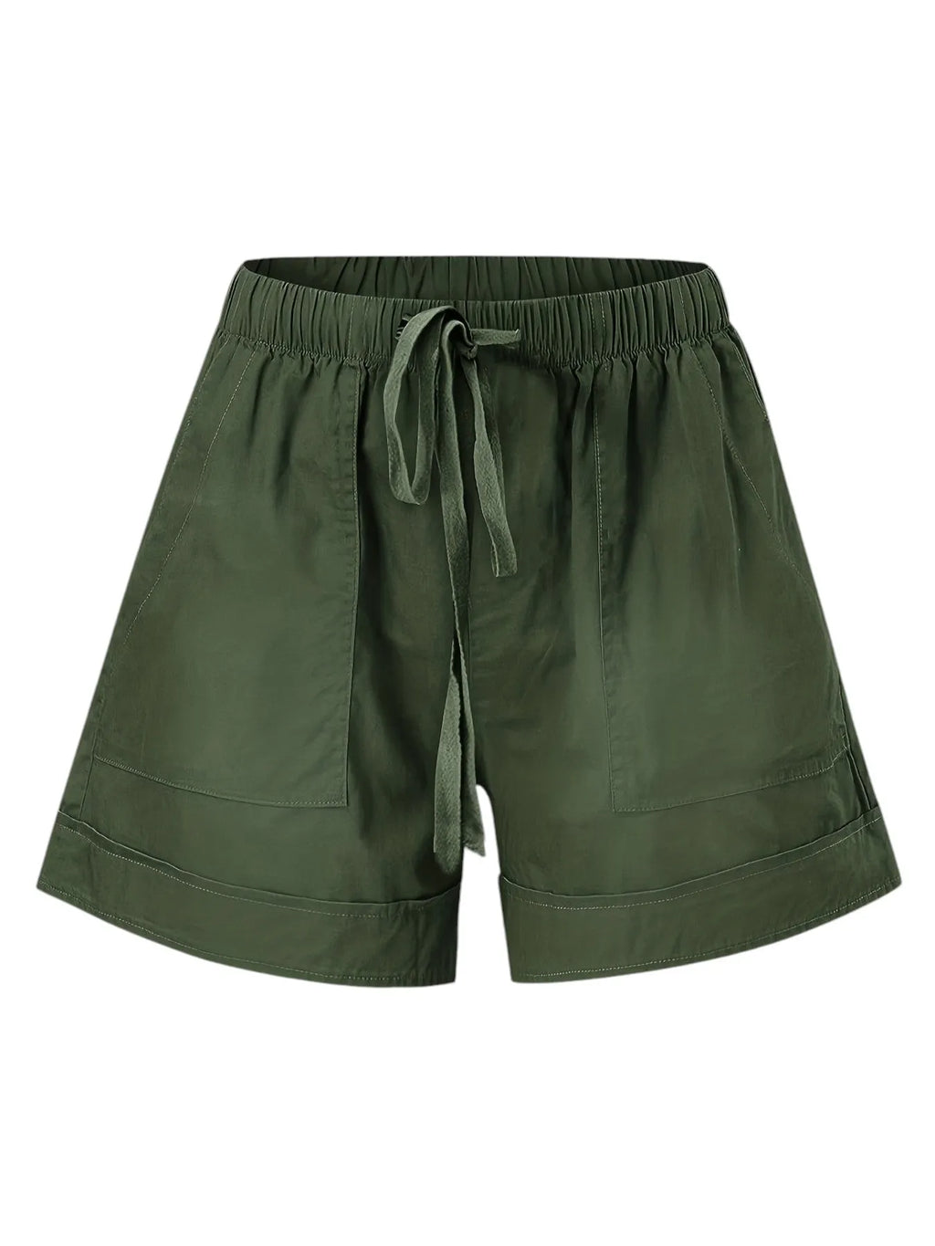 LEONA | Luchtige Dames Zomer Shorts met Elastische Tailleband & Zakken - Luchtig & Zomers