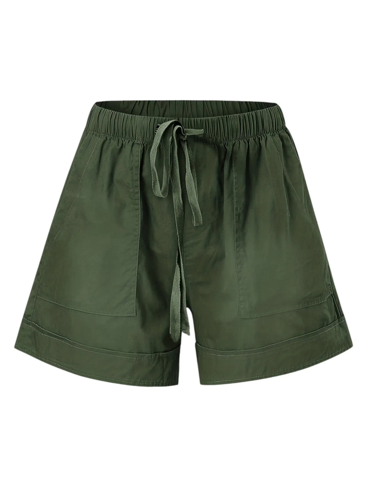 LEONA | Luchtige Dames Zomer Shorts met Elastische Tailleband & Zakken - Luchtig & Zomers