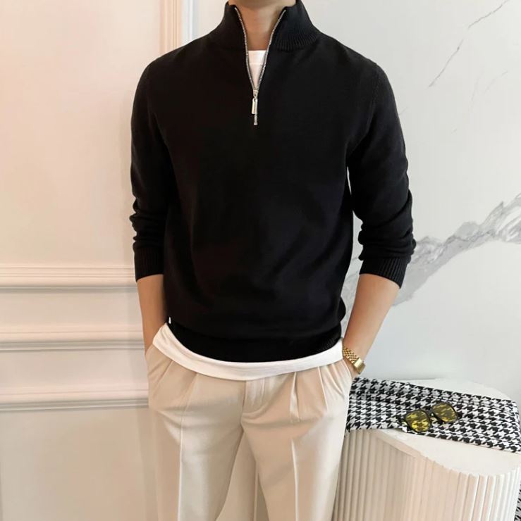 Edler Herrenpullover