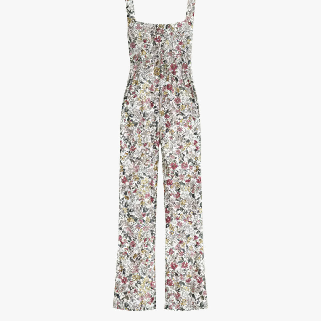 Bohemian Floral Jumpsuit für den Sommer