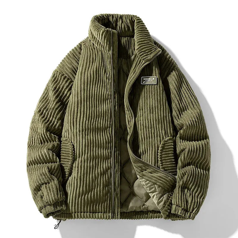 Gestepptes Cord-Samt-Jacke – Stil & Komfort Für Damen