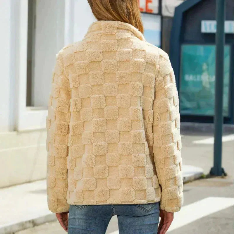 Nikki | Stilvolle Kurze Fleecejacke für einen Trendigen Look