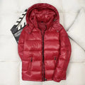 - Glänzende Steppjacke für den Winter