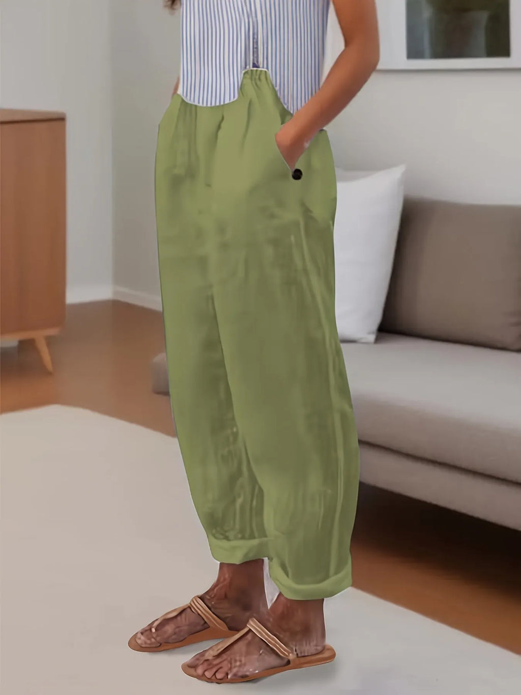 Ane – Lettere lige sommerbukser til kvinder