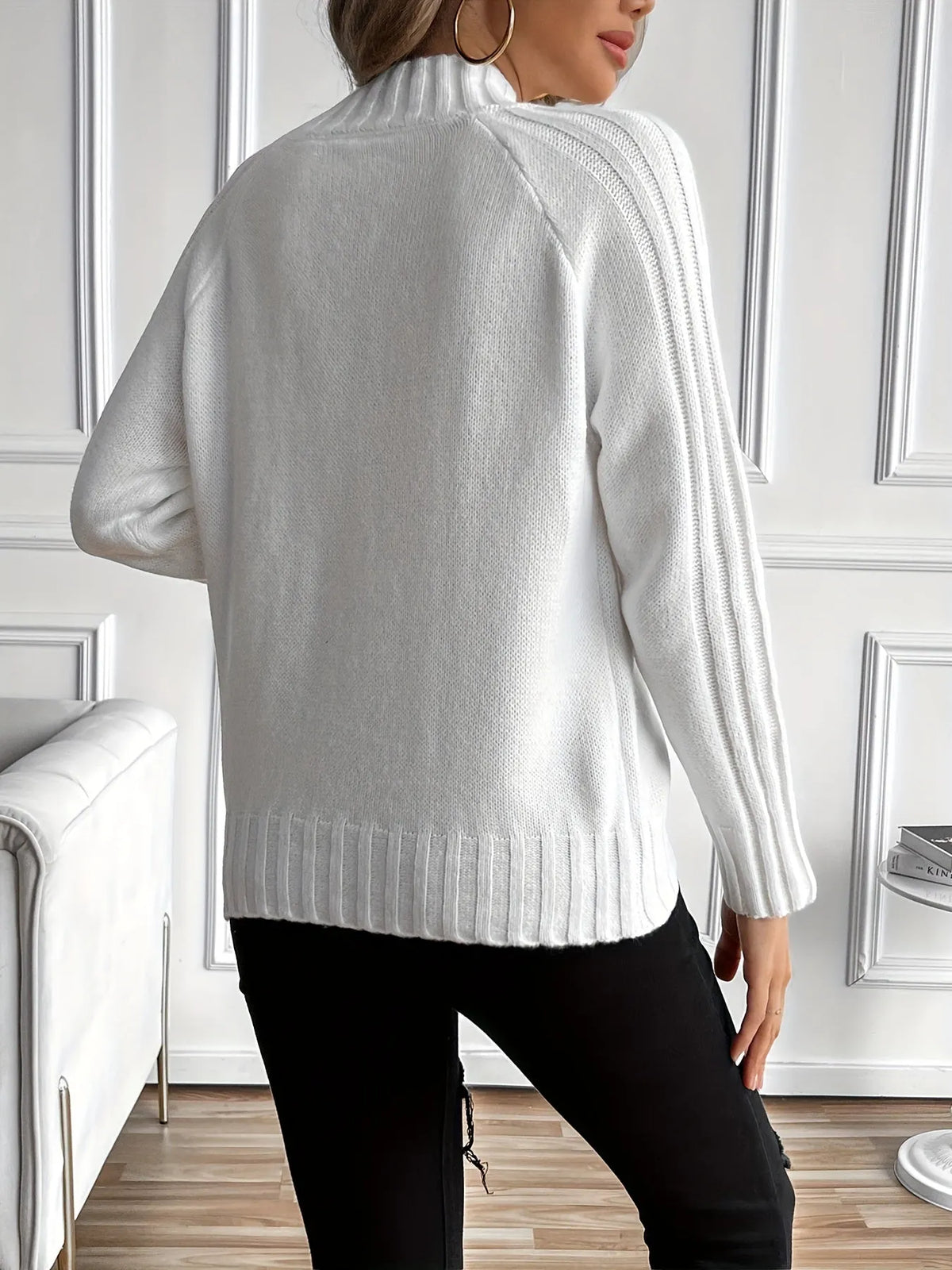 Nathalie | Elegant strikket trøje