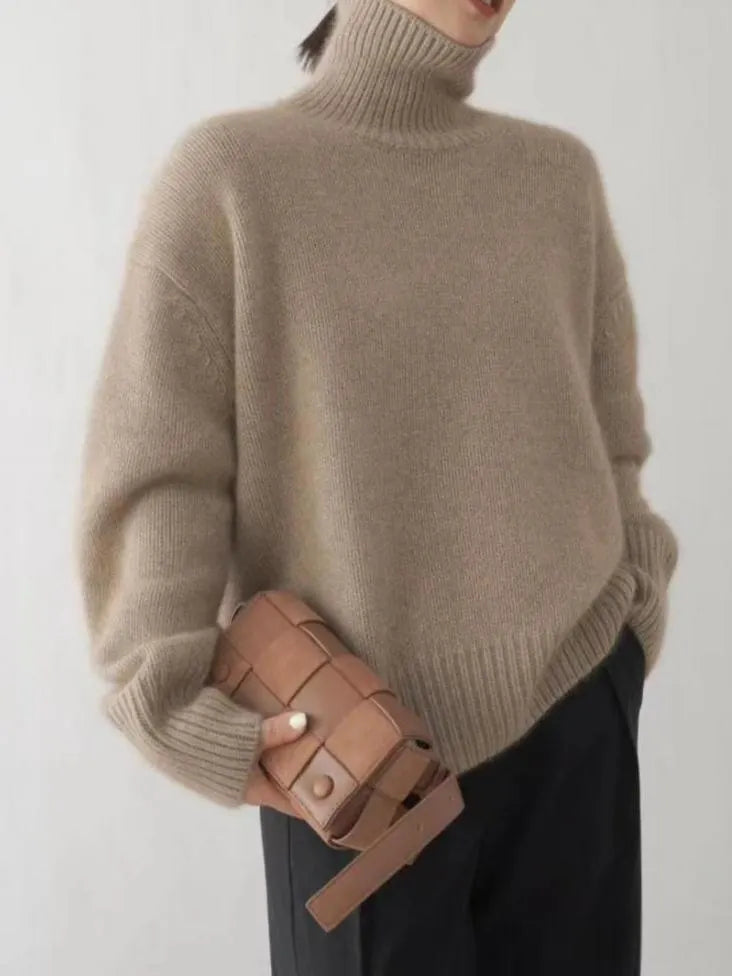Lara | Cashmere Rullekravetrøje