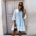 DANIEK | Santorini Zomerjurk Voor Dames - Elegant & Tijdloos