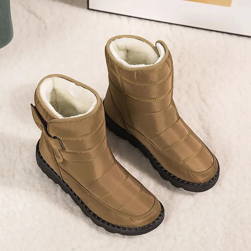 Dicker Plüsch Winter Stiefel