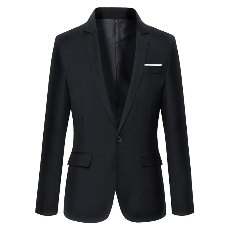 Klassischer Blazer in Schmaler Passform FÃ¼r Herren