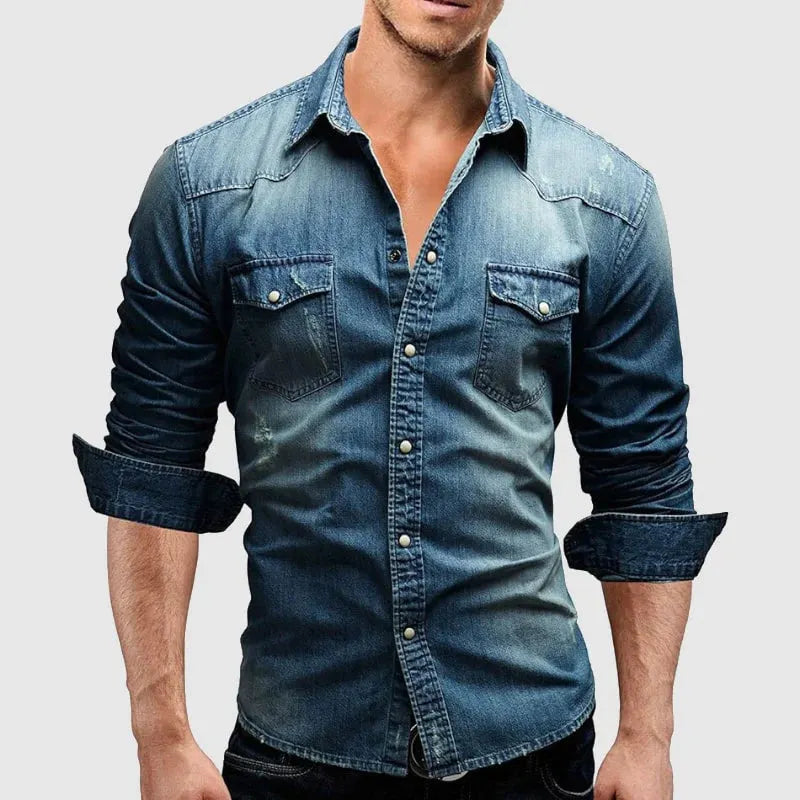 Denim Hemd für Männer