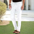 Casual-Herrenhose aus Baumwolle mit elastischem Bund