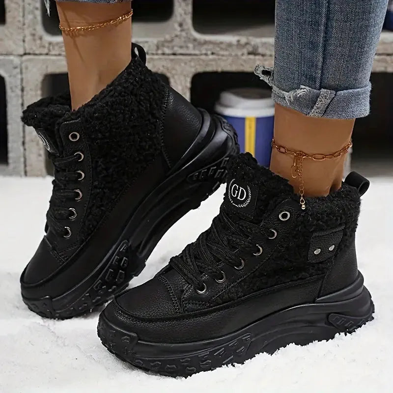 â€“ Wasserdichte PlÃ¼sch-Stiefeletten