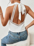 Marylou | Halter Top with Braided