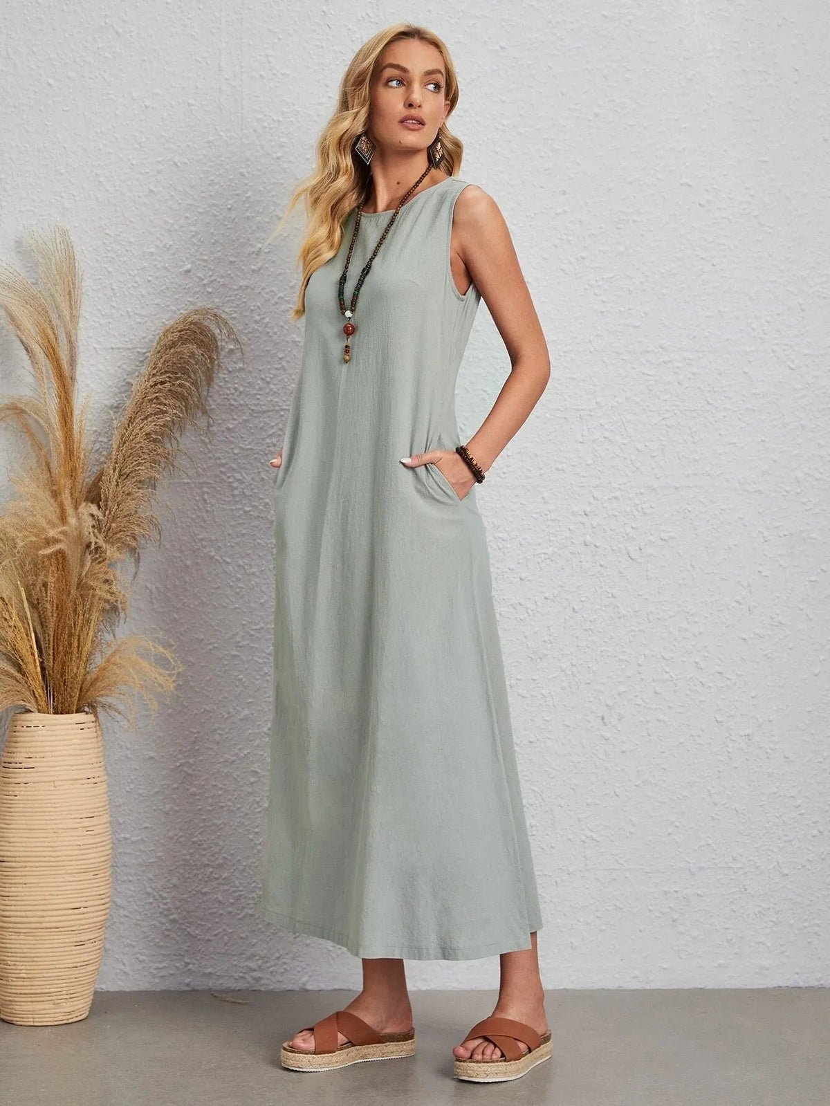 Vestido Longo Casual Emilly