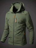 Herren Softshelljacke Mit Mehreren Taschen