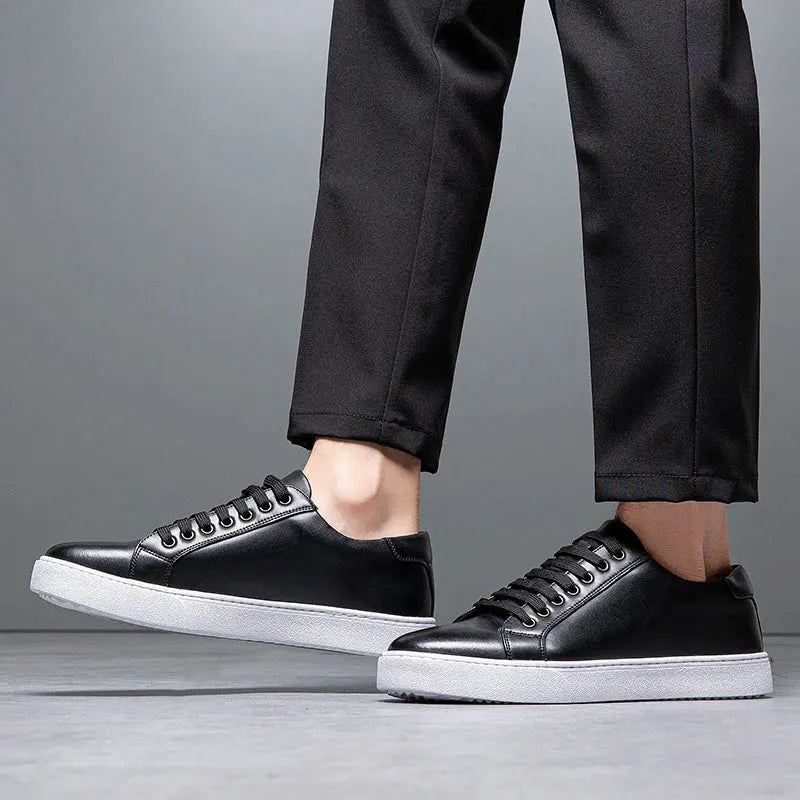 Herren Leder Sneaker