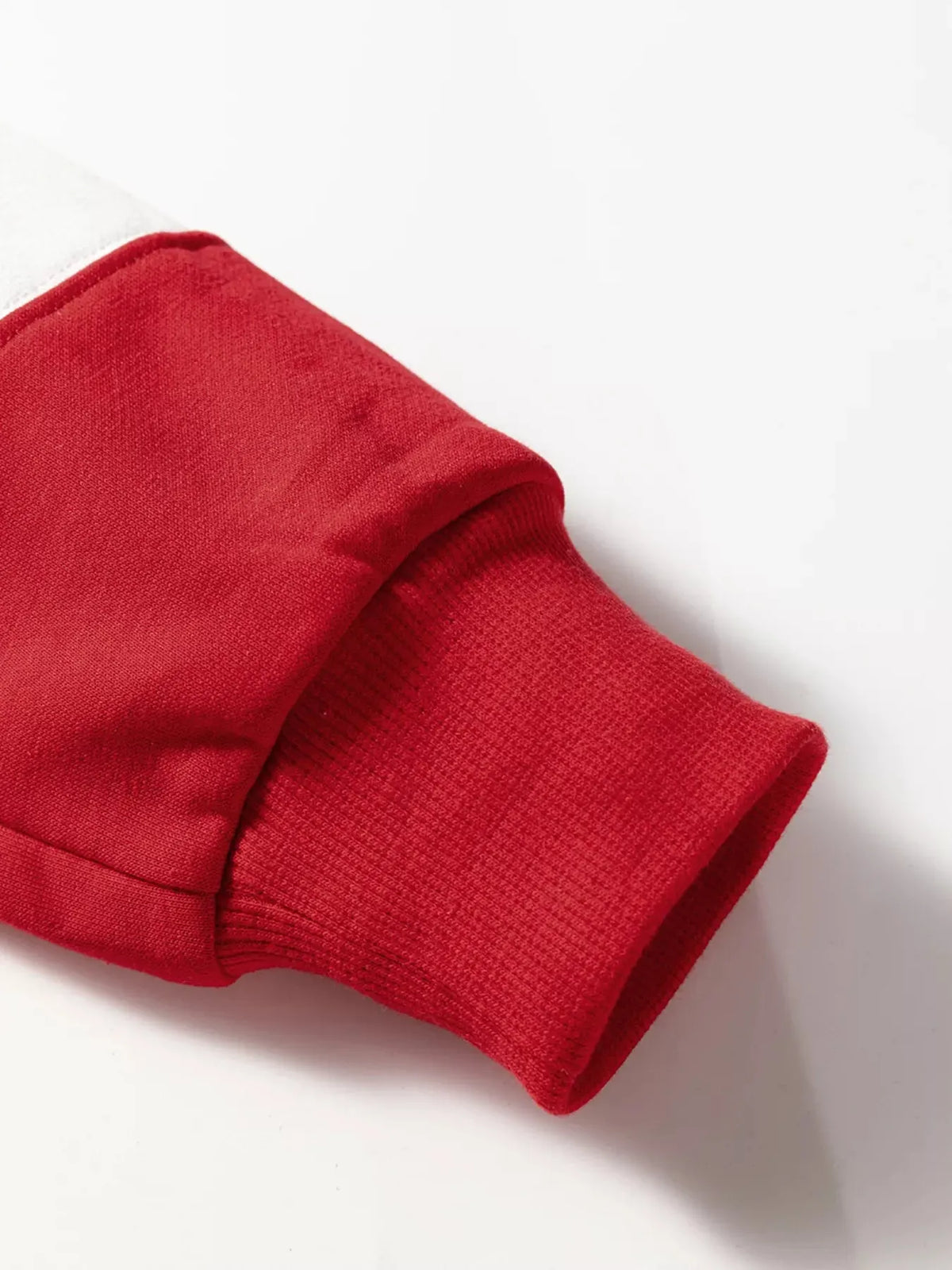 Colorblock Drop Shoulder Baggy Sweatshirt