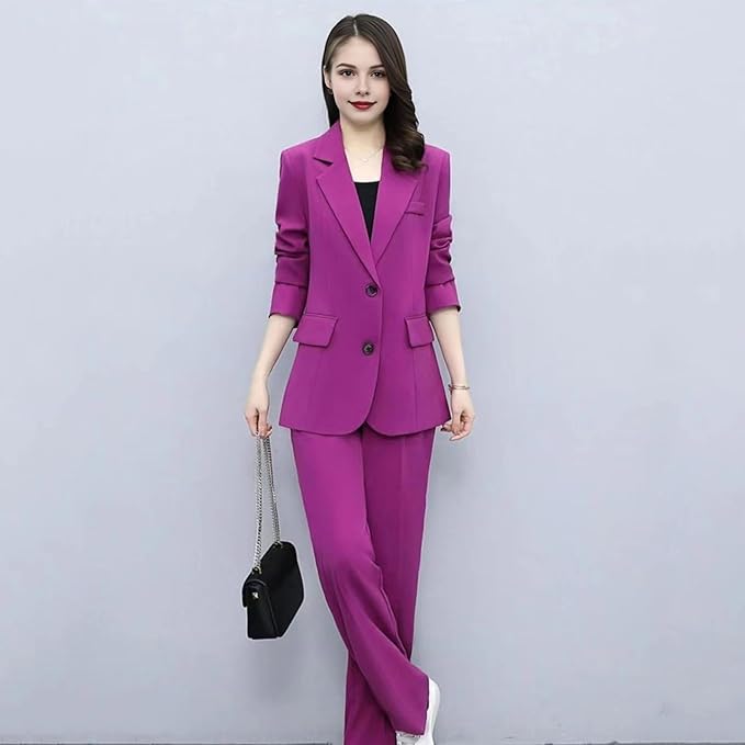 Eleganter Hosenanzug mit tailliertem Blazer