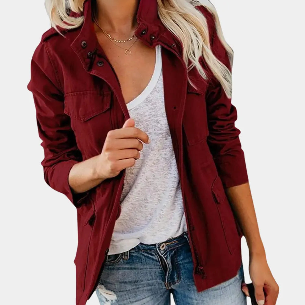 LÃ¤ssige Jacke FÃ¼r Frauen