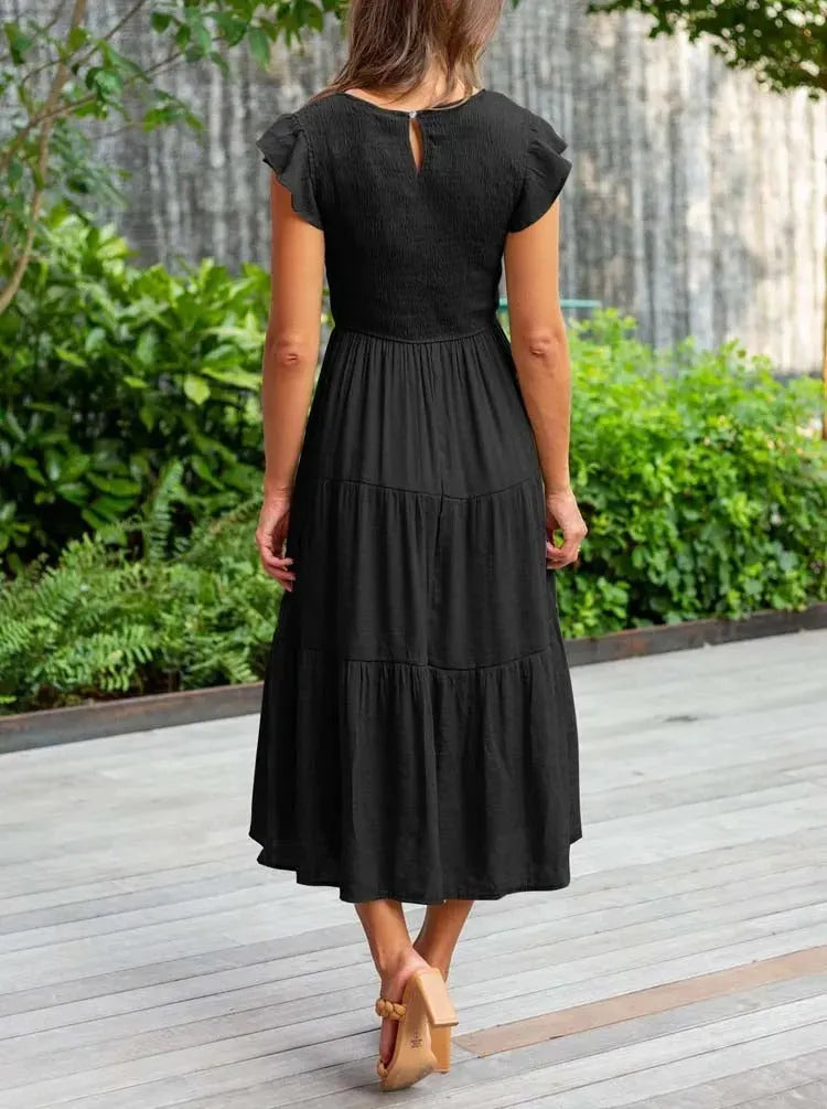 Amy | Bequemes Maxikleid für den Sommer