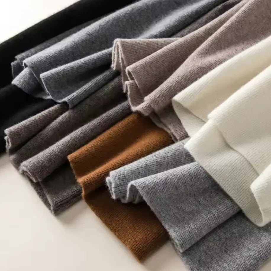 ALYA | Dun Gebreide Warme Damesbroek – Heerlijk Comfort Voor Herfst & Winter