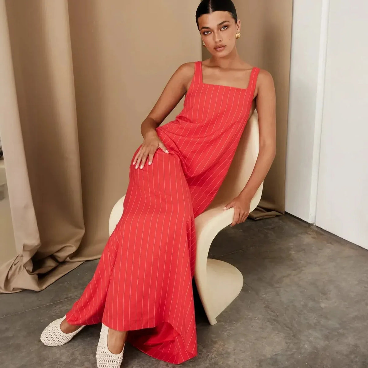Elegantes Sommerkleid mit lÃ¤ssigem Schnitt