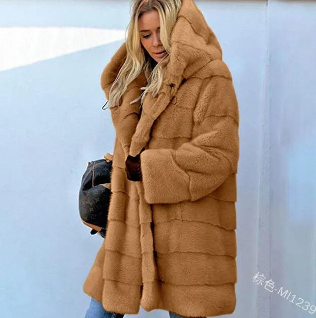 Rosa | Eleganter und Warmer Wintermantel für Damen