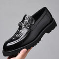 Elegante Herren Mokassins aus Leder