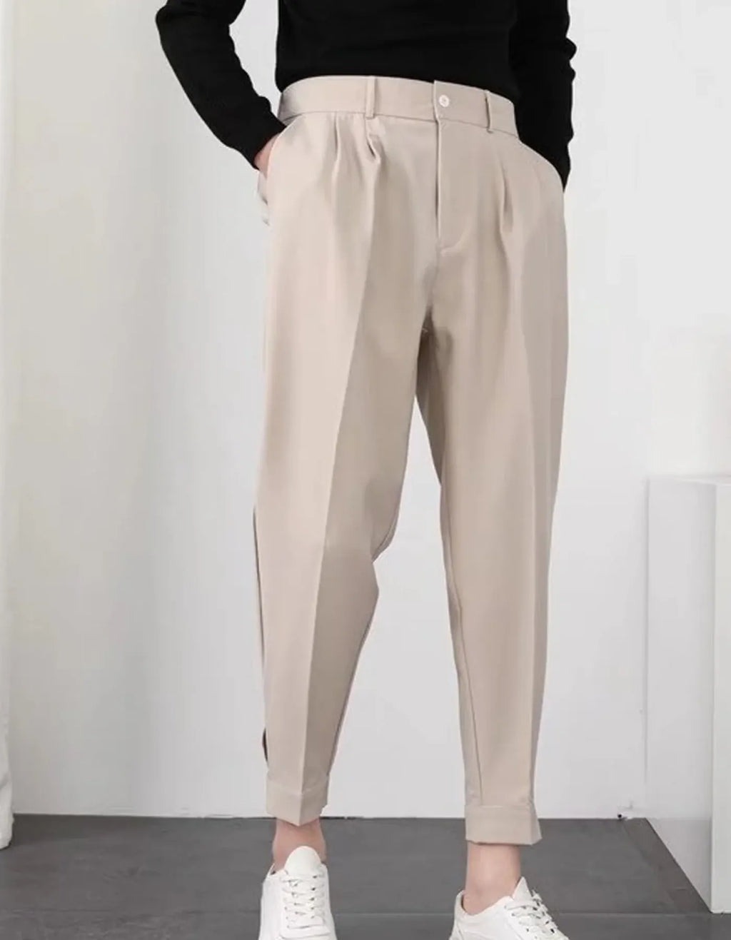Herren-Hose mit hoher Taille
