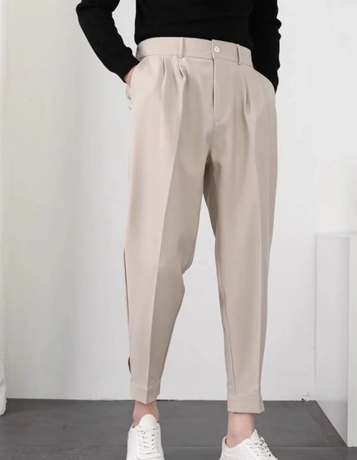 Herren-Hose mit hoher Taille