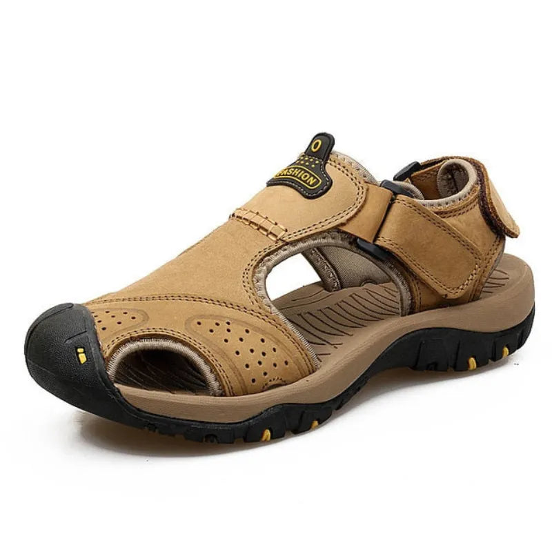 Herren Leder Sandalen Bequeme & Klassische Sandalen FÃ¼r MÃ¤nner