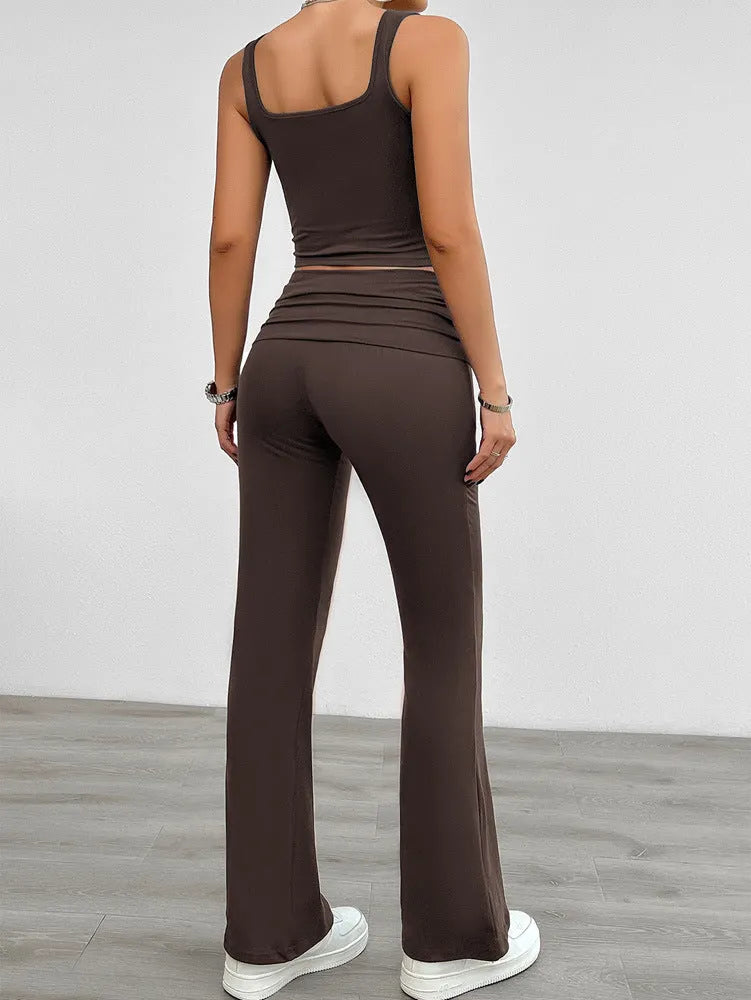 Stylish Co-ord Set for Women with Flared Pants