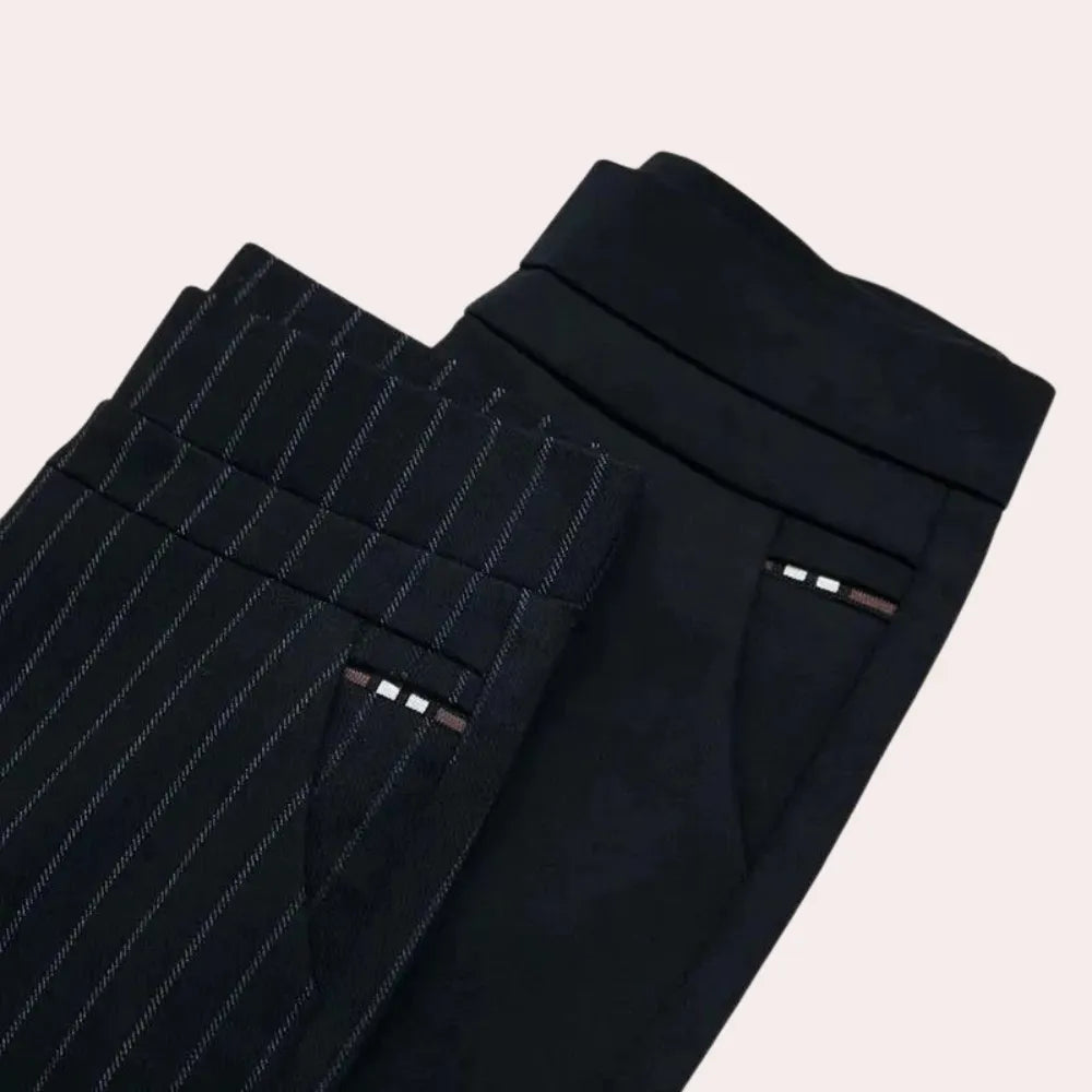 Stretch Hose Für Damen High Waist Hose Für Elegante Und Bequeme Looks