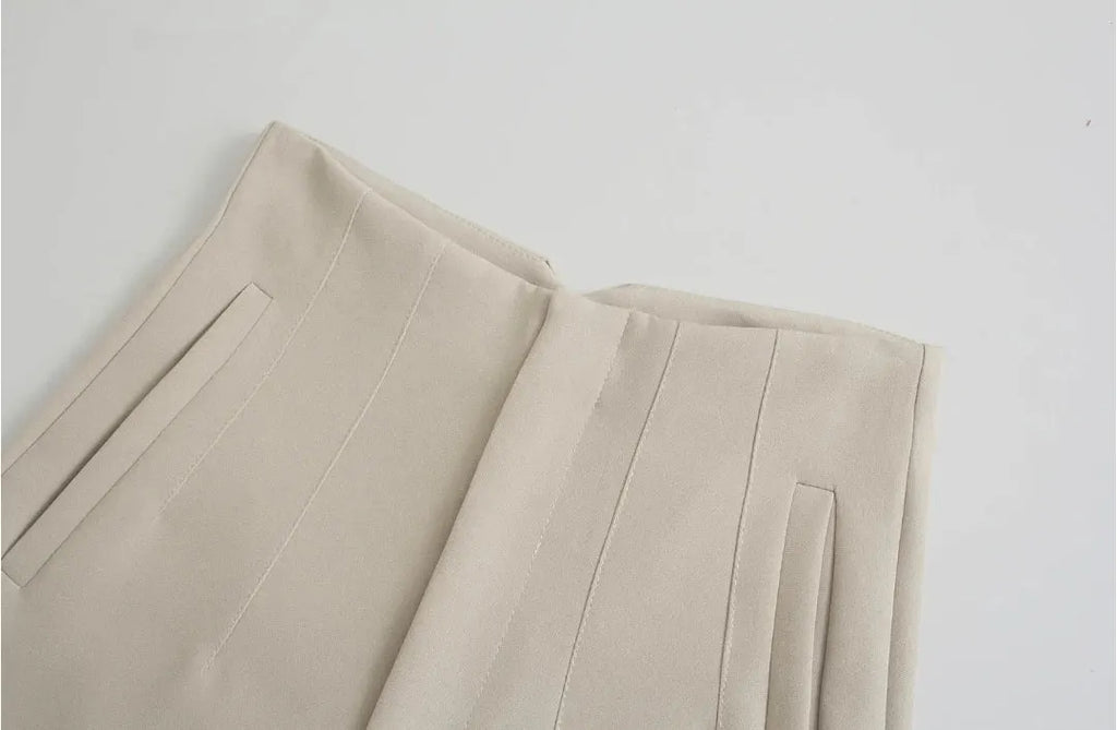 Hohe Taille - Lässige formelle Hose
