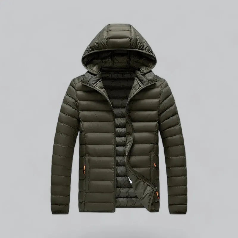 Herren Windbreaker Pufferjacke