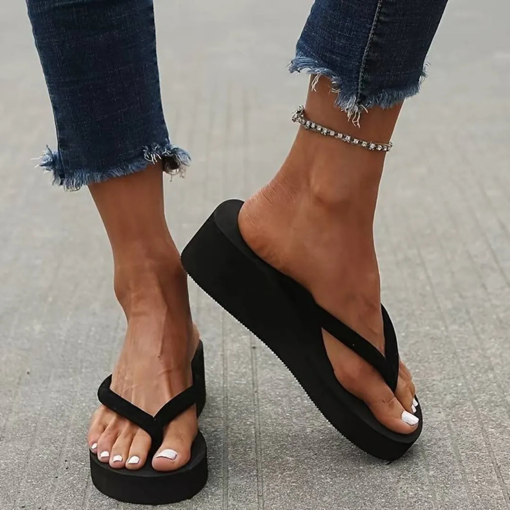 Flip Flop | Bequeme Keilabsatz-Flip-Flops fÃ¼r den Sommer