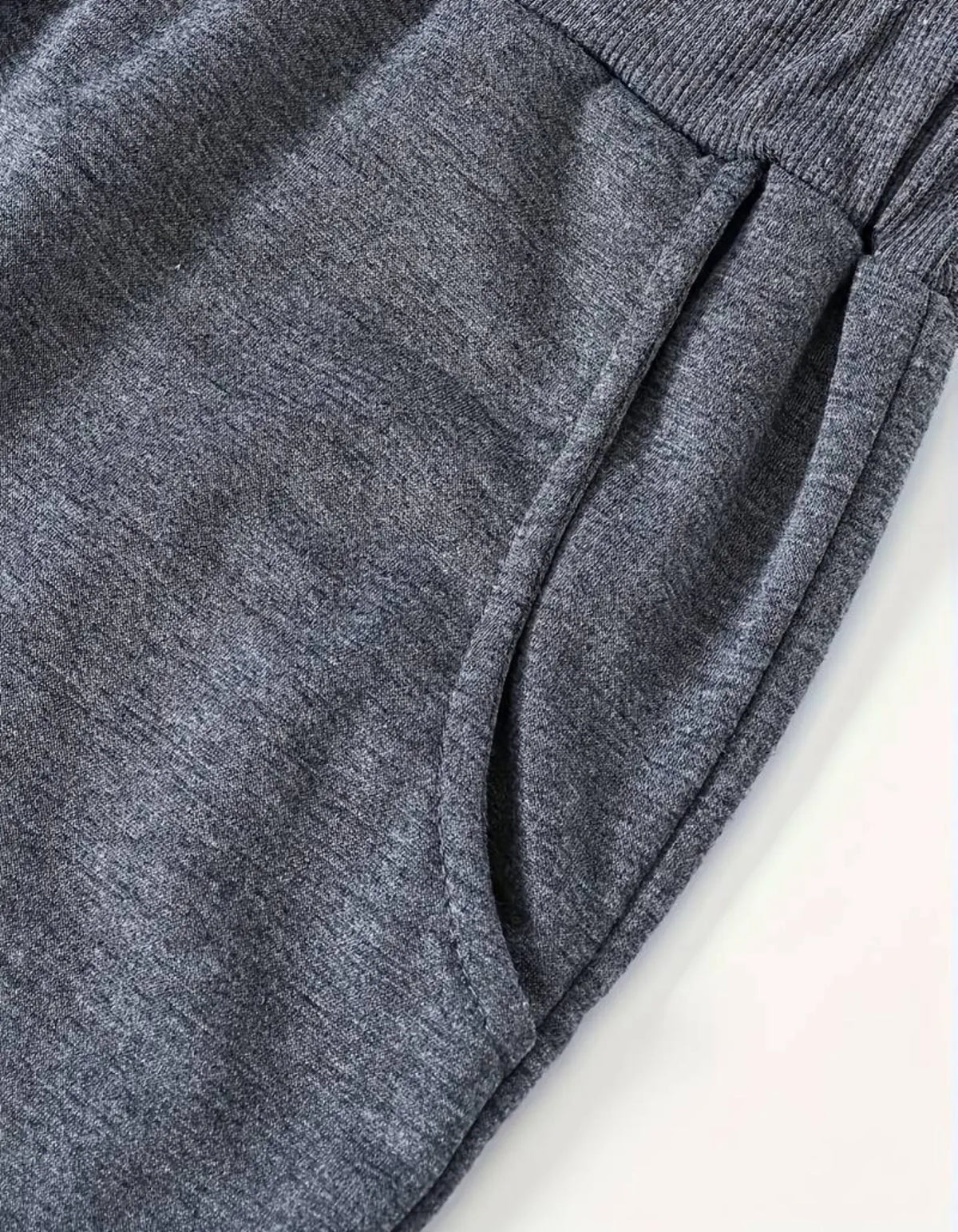 Herren 3/4 Jogginghose Schwarz