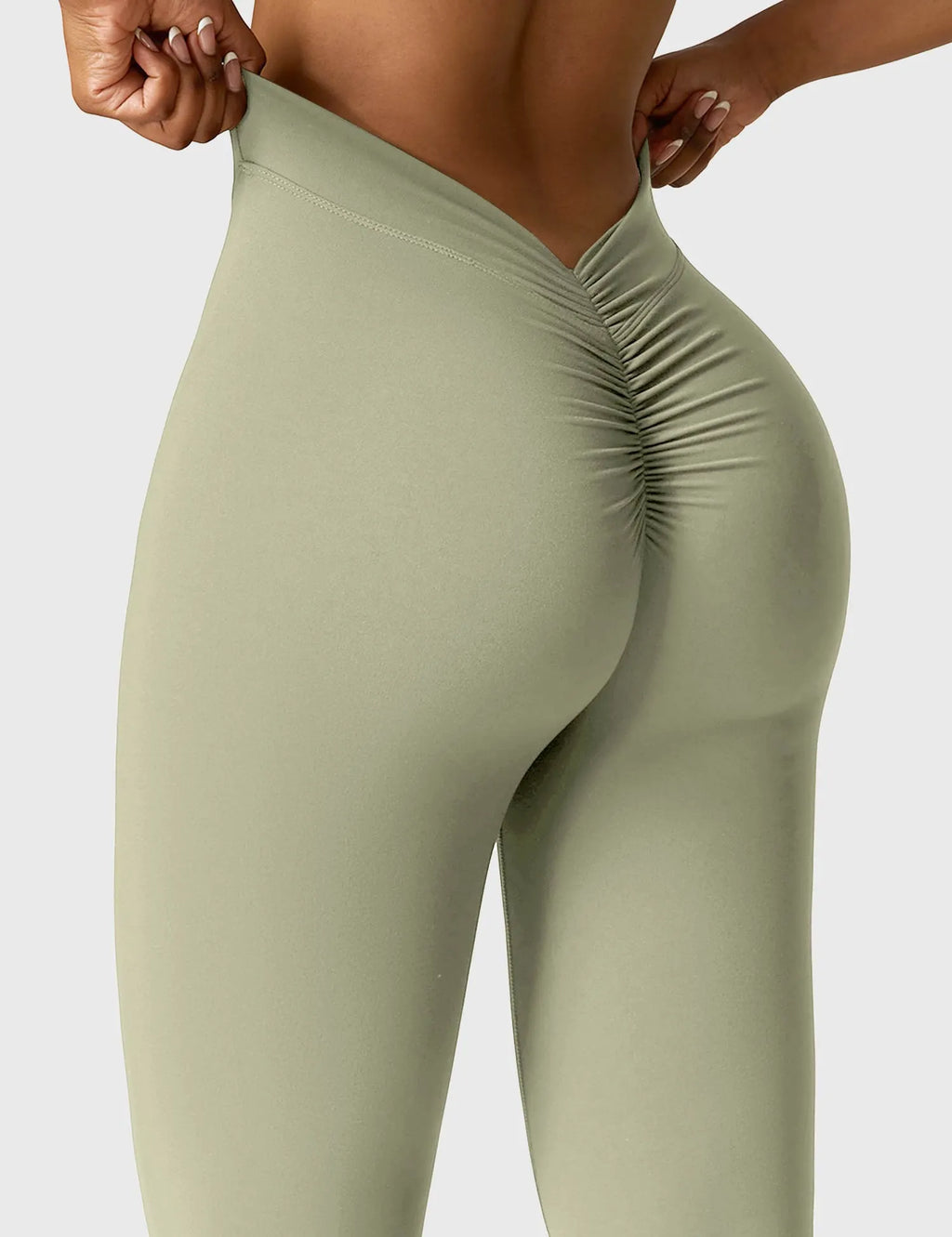 Mary | Flared Scrunch Leggings